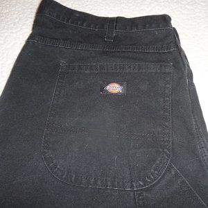 DICKIES JEANS. BLACK. 40X32. MENS